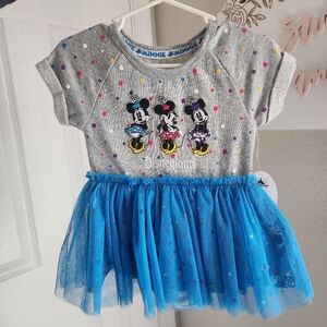 Baby Girl Disney Tutu Minnie Mouse NEW
